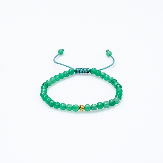 Brazalete Jade 18k