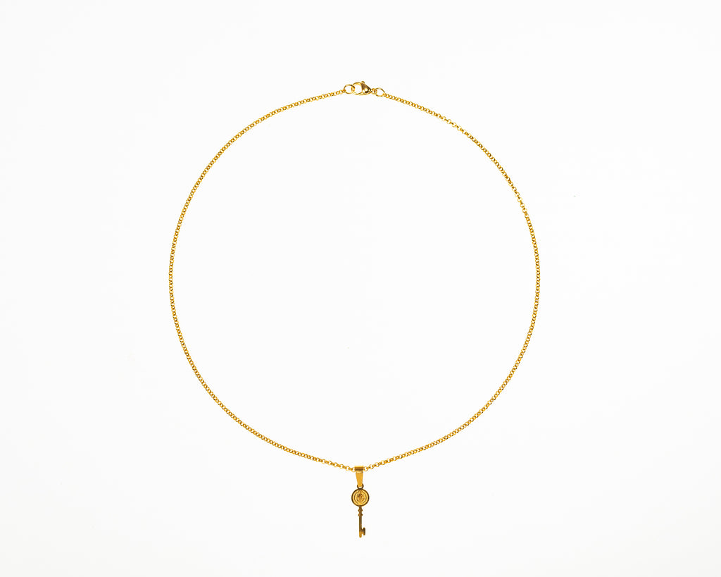 Cadena llave Saint Benito