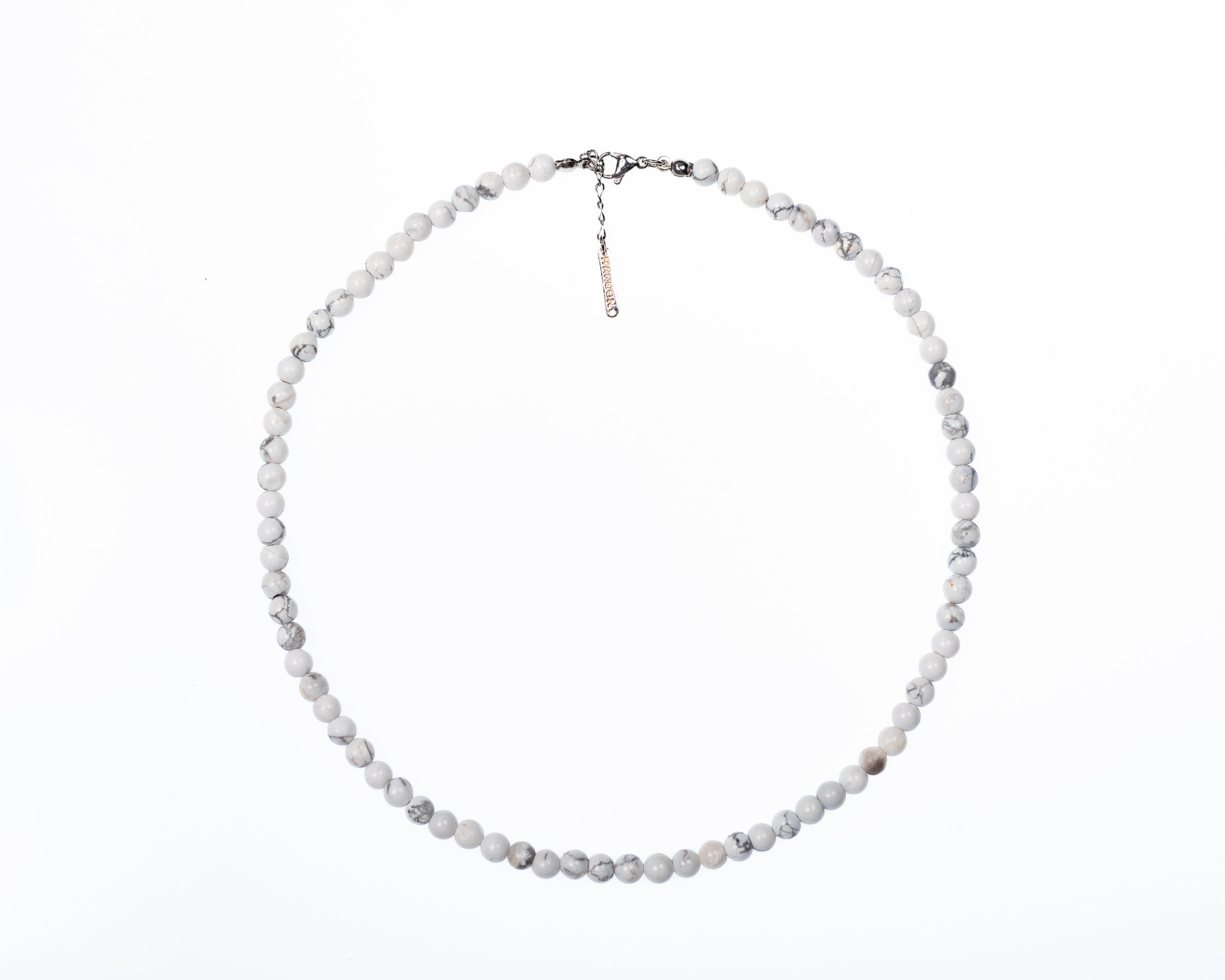 Collar de piedras Howlite