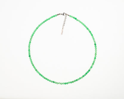 Collar de piedras Jade